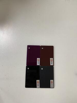 কেনা অভ্যন্তরীণ সজ্জা জন্য গাঢ় রঙের ঢালাই এক্রাইলিক শীট 30mm পুরু অপ্যাক প্যানেল online manufacture