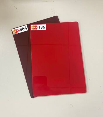 কেনা Rich Russet Cast Acrylic Sheet 18mm Thick Panel for Store Display Construction online manufacture