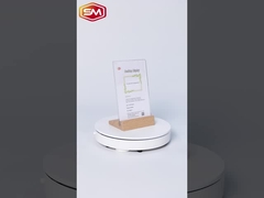 টি আকৃতির অ্যাক্রিলিক সাইন হোল্ডার