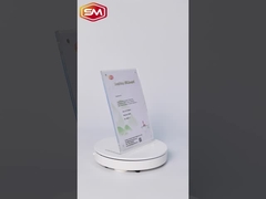 এল আকৃতির চৌম্বকীয় এক্রাইলিক সাইন হোল্ডার