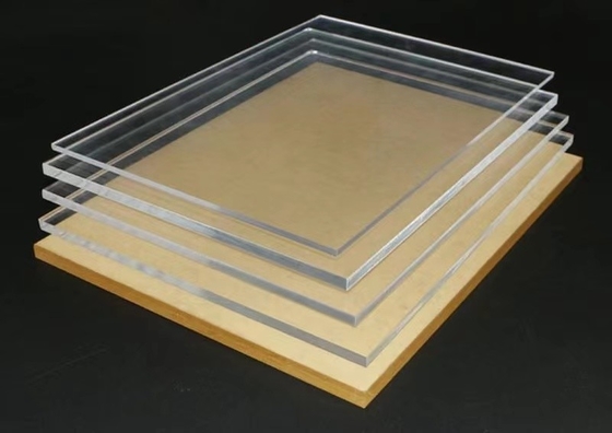 3mm 1220*2440mm লেজার কাটিং এক্রাইলিক শীট বোর্ড ক্ষয় প্রতিরোধী পরিষ্কার ঢালাই