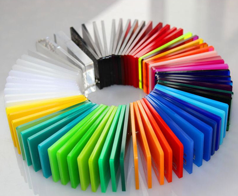 গরম বিক্রয় প্লাস্টিক পিএমএমএ বোর্ড Perspex আকার কাটা ঢালাই রঙিন এক্রাইলিক শীট