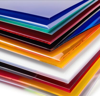 কসমেটিক প্রদর্শনী ও গয়না সংরক্ষণের জন্য 20 মিমি রঙিন স্বচ্ছ এক্রাইলিক শীট