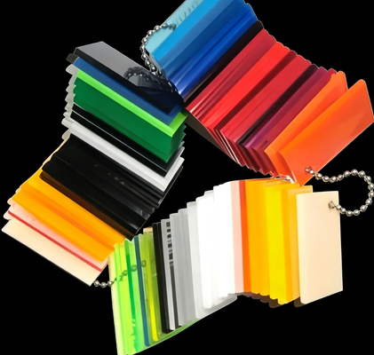 UV Resistant Scratch Resistant Impact Resistant Colored Acrylic Sheet PMMA Acrylic Plate for Commercial Displays