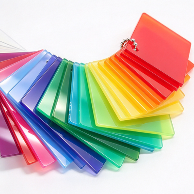 2mm Scratch Resistant Colored Acrylic Sheet and Colored Acrylic Panel for Jewelry Display